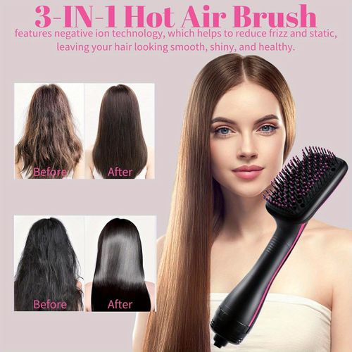 Hair straightening comb
