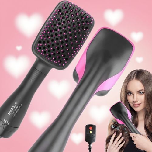 Hair straightening comb