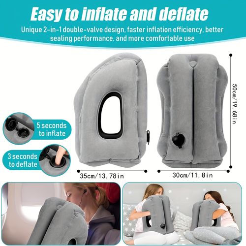 Inflatable Travel Pillow