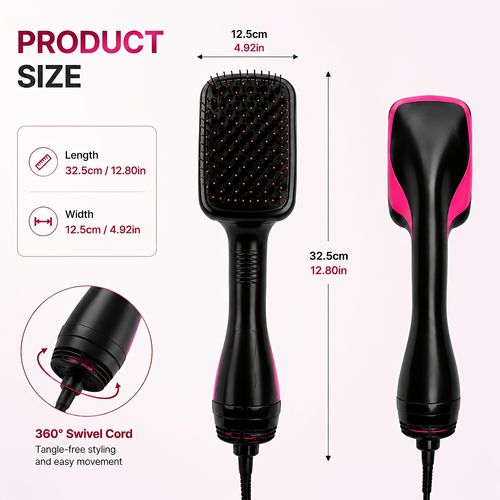 Hair straightening comb