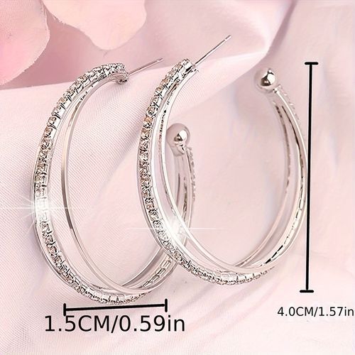 Vintage 925 Plated Copper Earrings