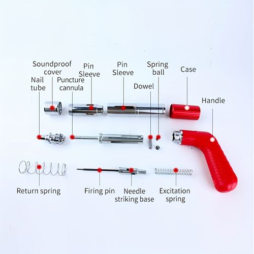 Powder-actuated nail gun