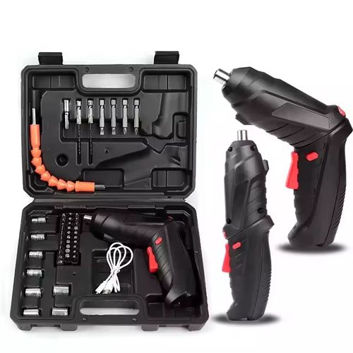47 Pcs Set 4V Li-Ion Battery Power Electric Screwdriver Set