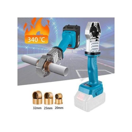 PPR Water Machine Melter Plastic Welding Machine Melting Soldering Device Rechargeable Hot M with two batteries