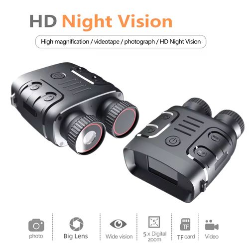 5x  Night Vision Binoculars with 2.4 Screen HD Infrared Telescope Digital Zoom Camera Night Vision Device