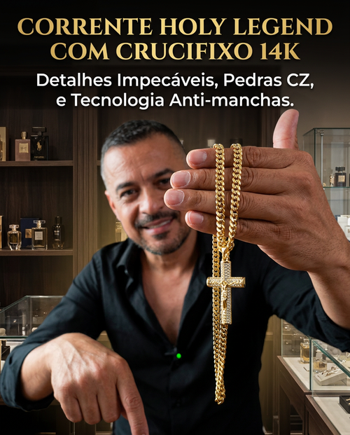 CRUZ DOURADA✨ESTOQUE ANGOLA!
