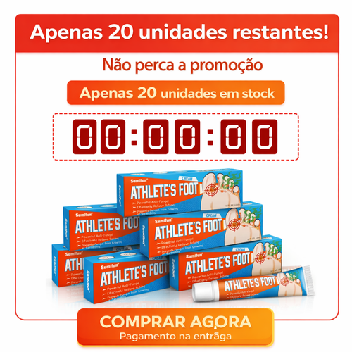 Spray para Pé de Atleta e Mau Cheiro dos Pés - Alivia Comichão e Elimina Bactérias em Angola