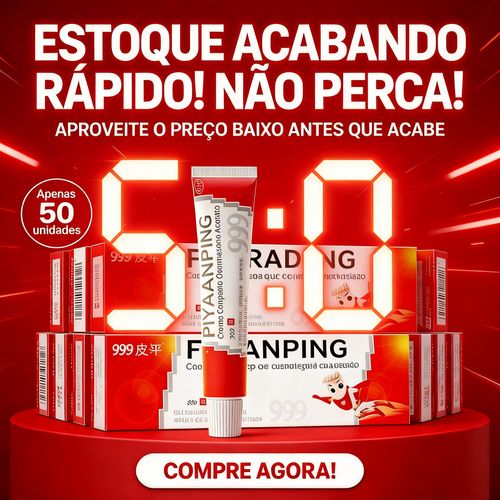 Creme PIYANPING 999 – Alívio Rápido para Coceira, Vermelhidão e Inflamação da Pele | Dermatológico Eficaz | Para Adultos e Crianças | Entrega em Angola💥💥