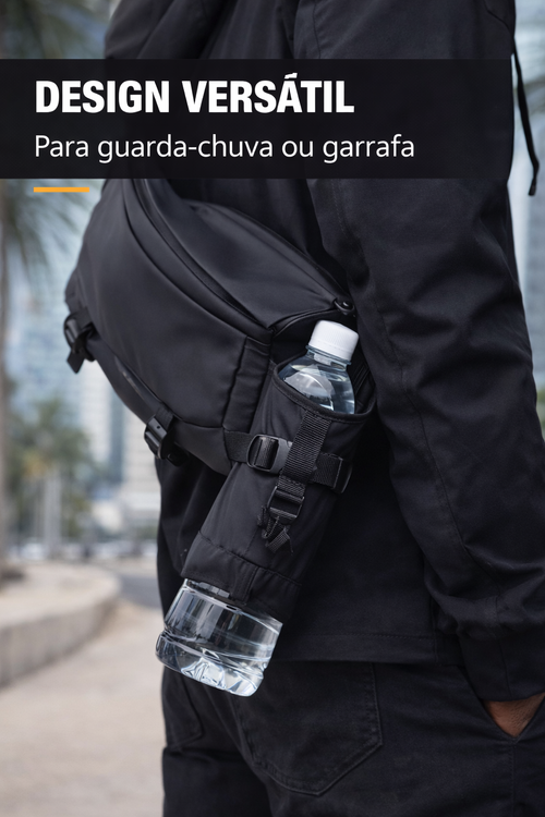 Bolsa Crossbody Impermeável para Homens, Bolsa de Peito Anti-Roubo, Ideal para Luanda, Entrega Grátis e Pagamento na Entrega