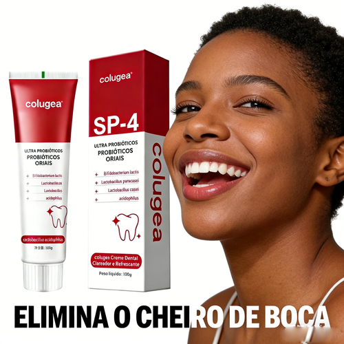 Creme Dental Colugea SP-4 Probióticos | Dentes Brancos Angola | Entrega Gratuita + Pague ao Receber 🚚💸