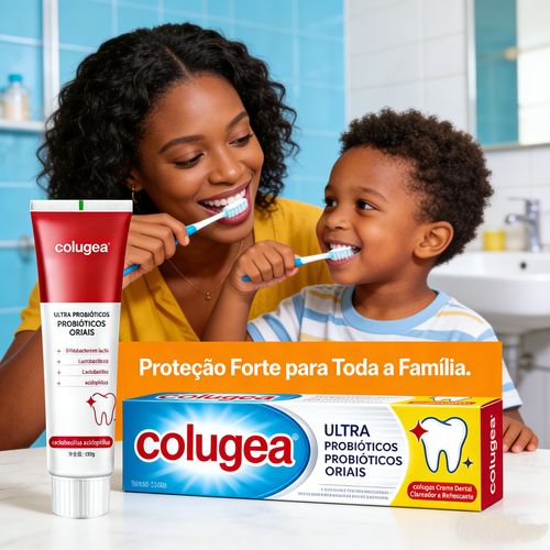 Creme Dental Colugea SP-4 Probióticos | Dentes Brancos Angola | Entrega Gratuita + Pague ao Receber 🚚💸