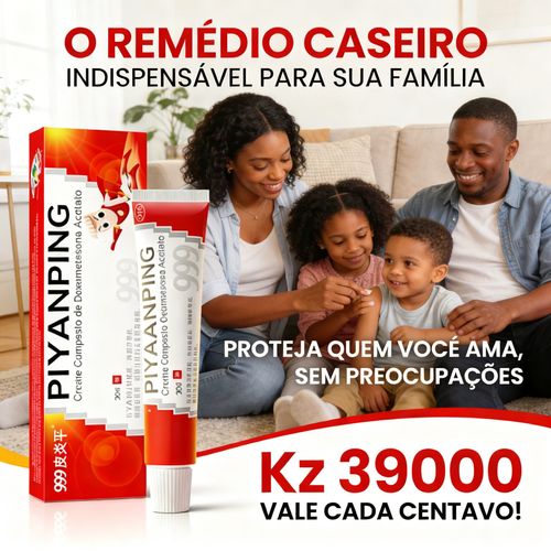 Creme PIYANPING 999 – Alívio Rápido para Coceira, Vermelhidão e Inflamação da Pele | Dermatológico Eficaz | Para Adultos e Crianças | Entrega em Angola💥💥
