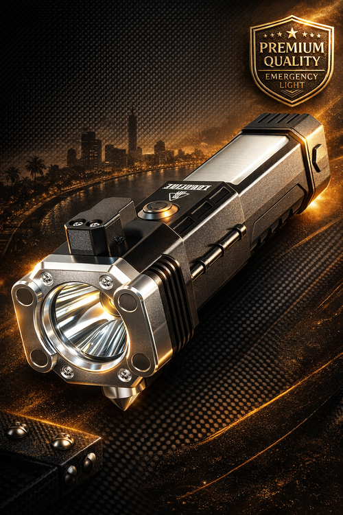 Lanterna Multifuncional G7 com Martelo de Segurança – Entrega no Mesmo Dia Luanda