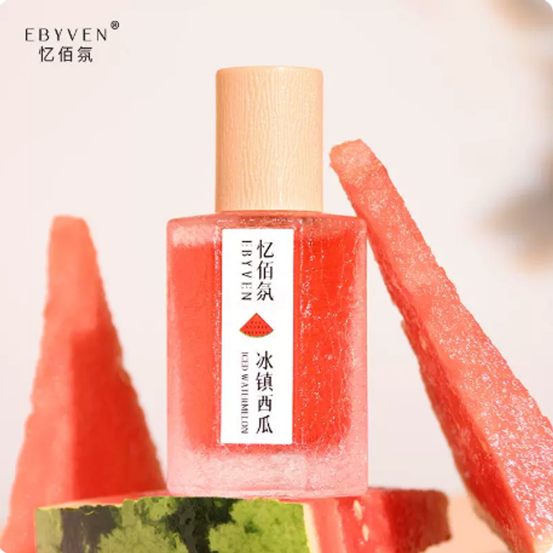 夏天專屬冰鎮西瓜蜜桃味香水男女士持久留香荔枝果香學生清新淡香