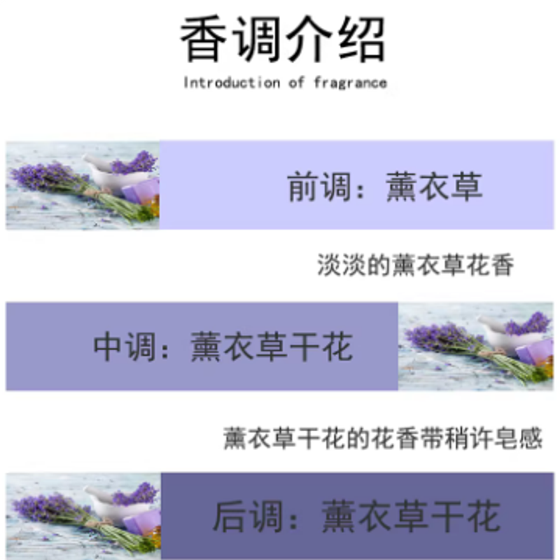 純薰衣草香水女士清新自然持久淡香少女薰衣草味花香正品學生50ml