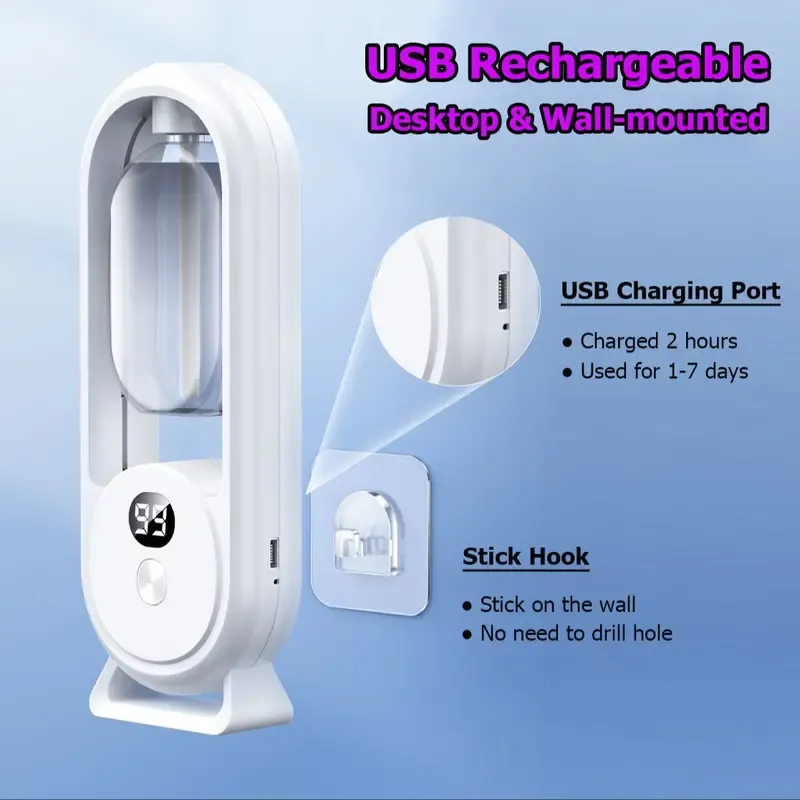 Hilton  Essential Oil Diffuser with Atmosphere Light Function, 1 Set USB Powered Essential Oil Diffuser with Essential Oil, Home Fragrance for Living Room, Bedroom, Office