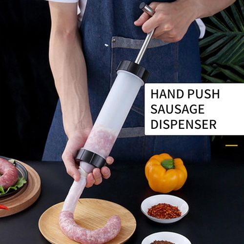 Manual Sausage Stuffer | Make Firm & Juicy Sausages Easily