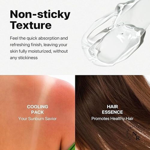 Aloe Vera Gel | After-Sun Repair, One Bottle Does It All