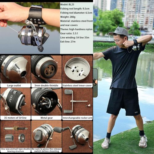 Hunter's Precision Fishing Slingshot| Double the Efficiency, Pinpoint Accuracy, Unlock Your Protein Freedom on the Water