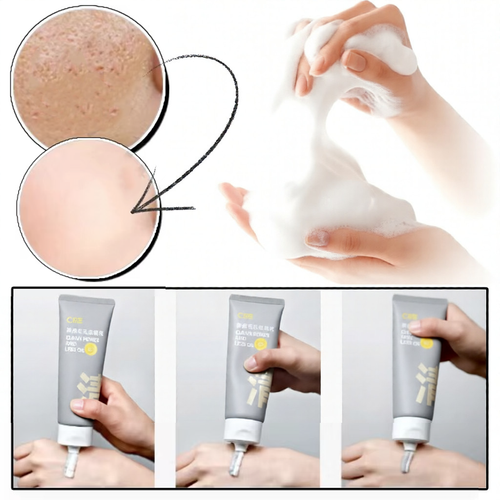 Facial cleanser | clay facial mask, and amino acid cleansing all-in-one mild facial cleanser