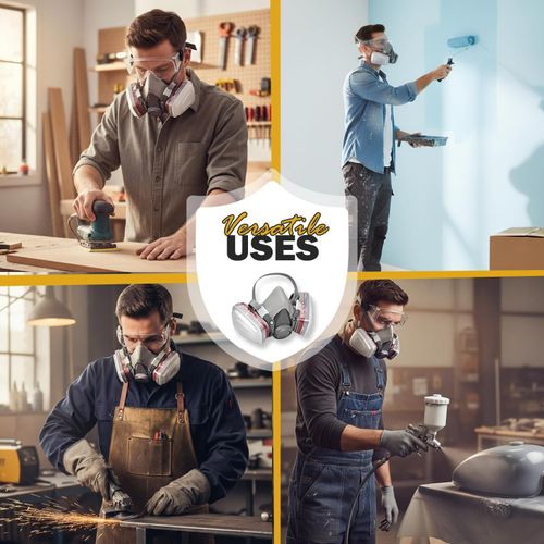 Professional Gas Mask | Industrial-Grade Respiratory Protection, Safeguard Your Life