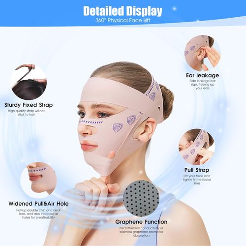 V-Shape Lifting Face Mask | Get Tighter While You Sleep