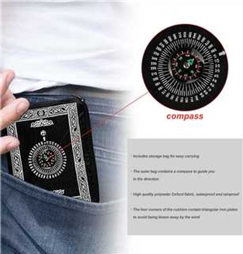 Pilgrim's Companion Folding Prayer Mat