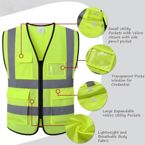 High-Vis Reflective Vest | Night Guardian, Visible from 200m