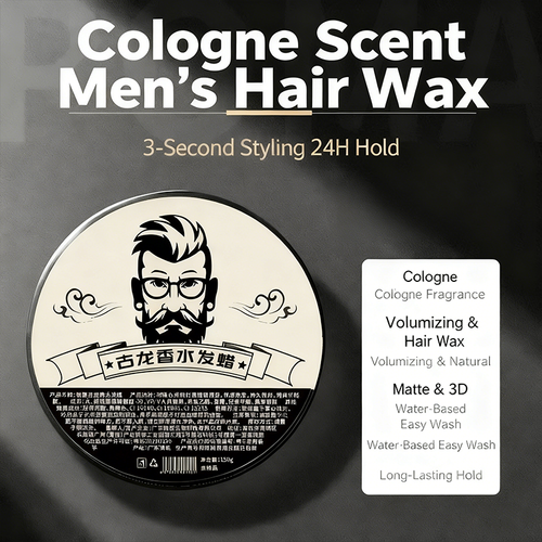 Strong Hold Matte Pomade for Men | High Hold, Low Shine Hair Clay & Wax