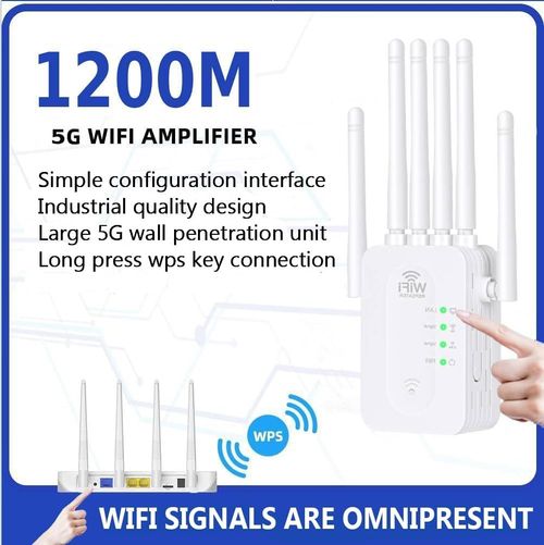 Wall-Conqueror WiFi Signal Extender｜One-Click WiFi Extension, No More Dead Zones, Enjoy Stable High Speed