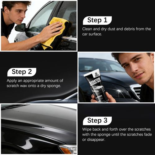 Car Scratch Repair Paste | DIY Fix, Wipe Away Scratches