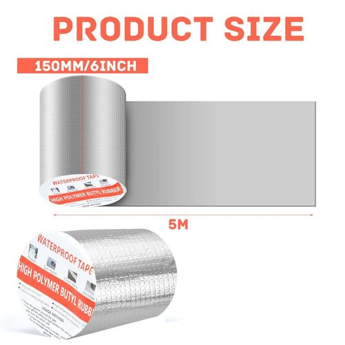 Aegis Long-Term Aluminum Foil Protection Tape｜Apply Once, Protects Long-Term Against Sun, Rain & Corrosion