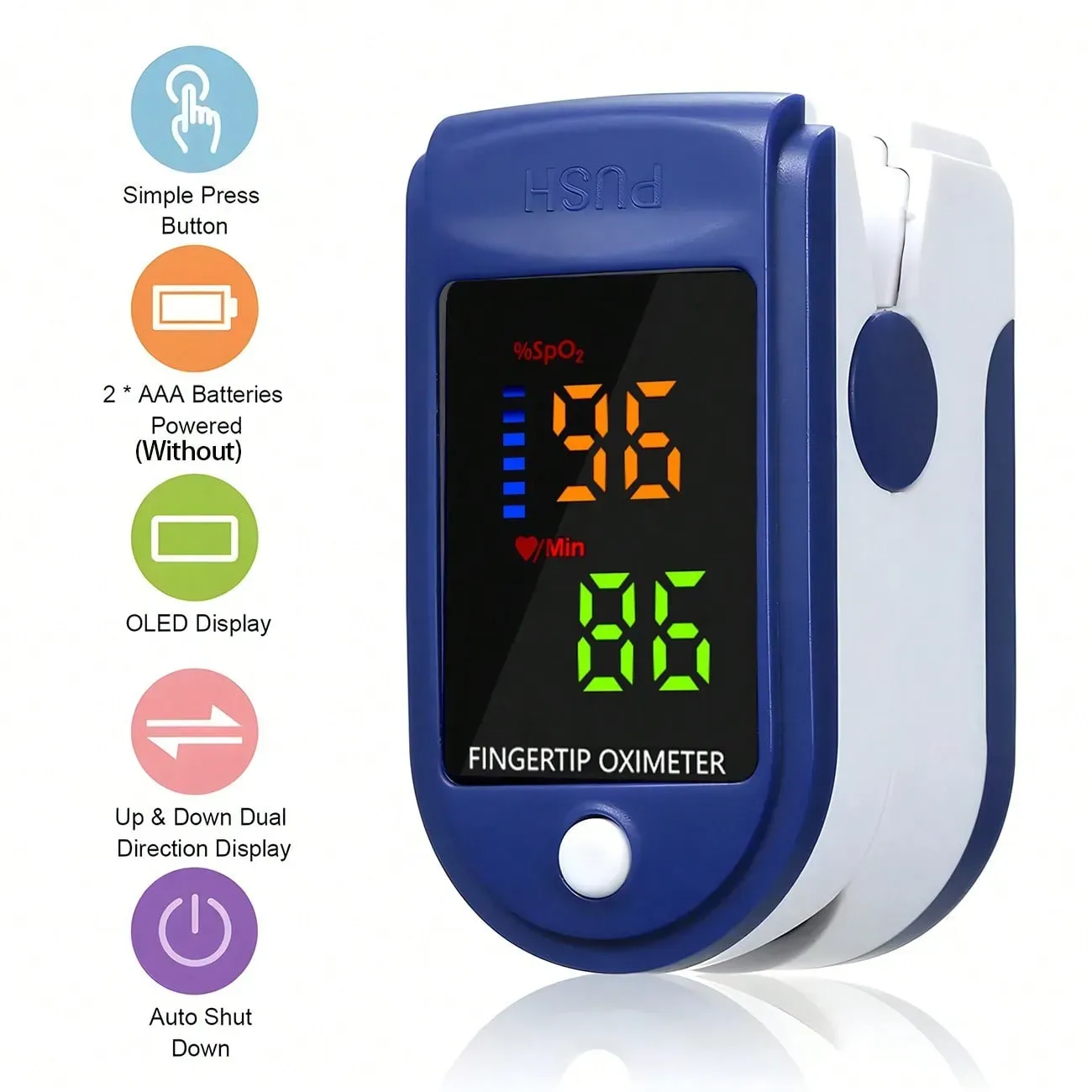 Non-invasive Precision Pulse oximeter