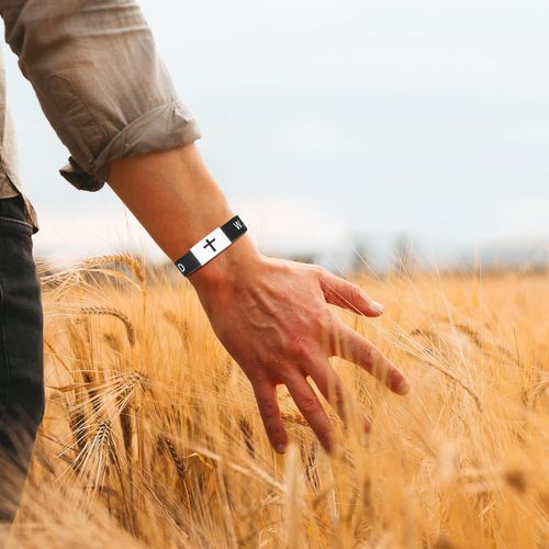 FaithKey NFC Smart Wristband｜Smart Wristband with Built-in Digital Bible, Your Wearable Faith & Strength