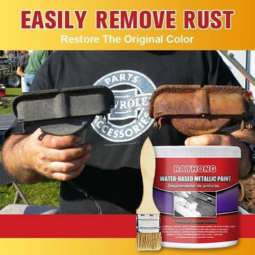 Water-based Metal Rust Remover（Package Includes: 1*Rust Remover + 1*Brush）
