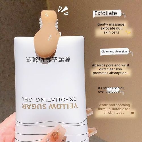 Brown Sugar Facial Exfoliating Gel | Gently Buffs Away Dullness for Shiny, Soft Skin