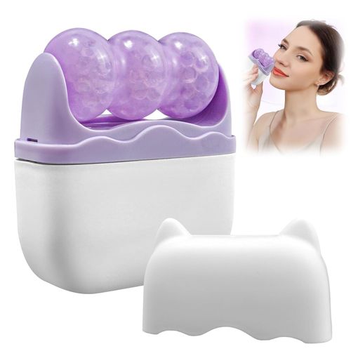 Dual-Head 2-in-1 Ice Cooling Massager | Your Personal Beauty Therapist from the Fridge