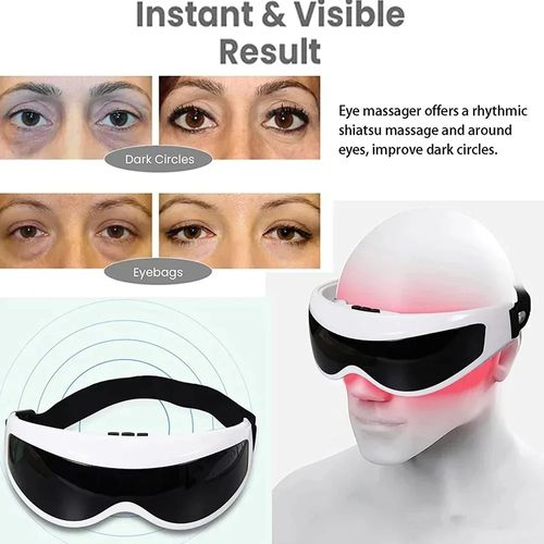 Eye Massager| Heat & Vibration Awakens Eyes, Ignites a Dominant Gaze & Peak Performance