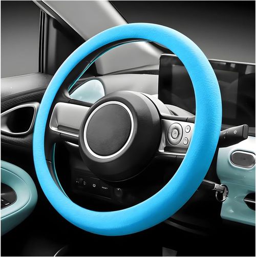 SureGrip Silicone Steering Wheel Cover｜Anti-Slip, Sweat-Absorbent, Stays Cool Under the Sun, For a Secure Grip Every Trip