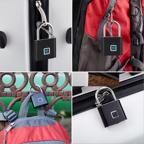 Fingerprint Padlock | Touch to Open, No Key or Code Needed