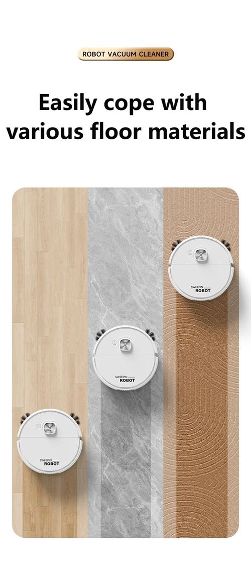 Mini Robot Vacuum | Targets Corners, Cleans Automatically