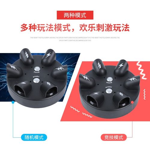 Six-Finger Truth (Shock)  Tester｜ Lie Detection + Electric Shock + Six Fingers, One Button Ignites the Room