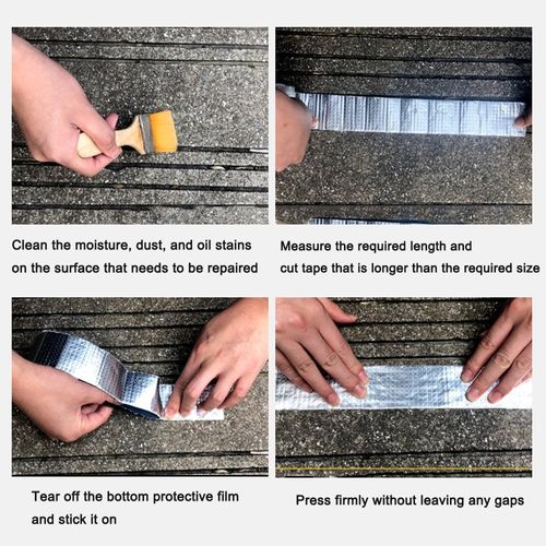 Aegis Long-Term Aluminum Foil Protection Tape｜Apply Once, Protects Long-Term Against Sun, Rain & Corrosion