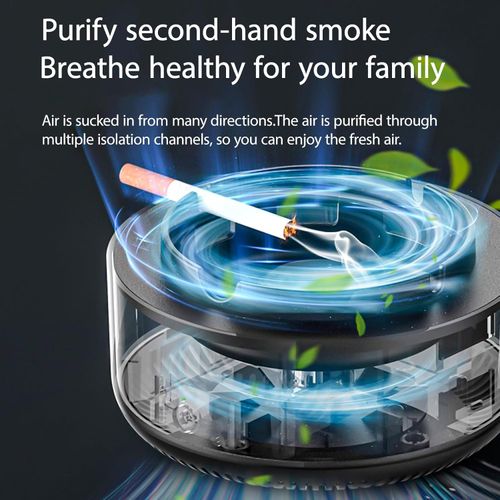 Air Purifier Ashtray | Smoke While It Cleans