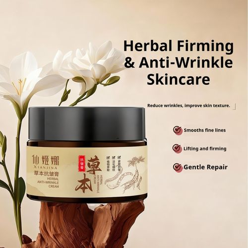 Herbal Anti-Wrinkle Cream | Plant Power, Fade Time Lines