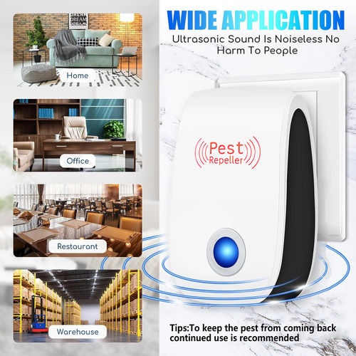 Smart Mosquito Repeller | Ultrasonic & APP Control Indoor Insect Repellent