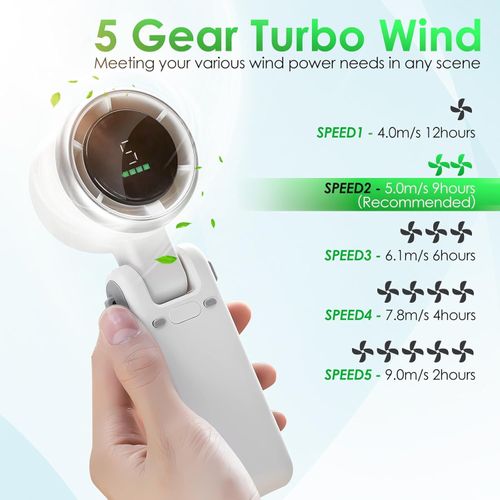 Handheld Mini Fan | Your Personal Breeze Anywhere