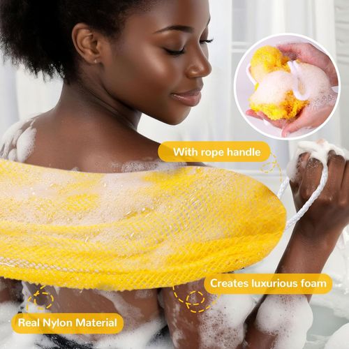 DeepClean Exfoliating Bath Glove | Each package contains two items