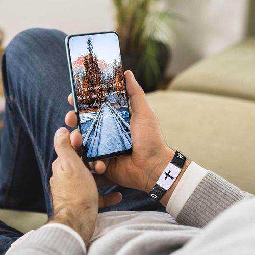 FaithKey NFC Smart Wristband｜Smart Wristband with Built-in Digital Bible, Your Wearable Faith & Strength