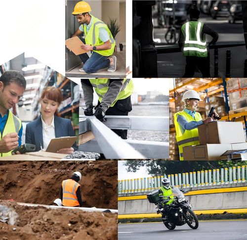 High-Vis Reflective Vest | Night Guardian, Visible from 200m